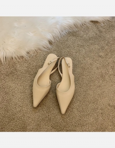  Pure Color Pointed Flats Shoes #798299 $24.38 USD, Wholesale Fashion Flats