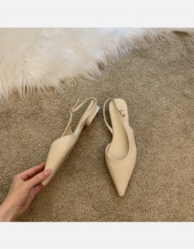 Replica  Pure Color Pointed Flats Shoes #798299 $24.38 USD for Wholesale