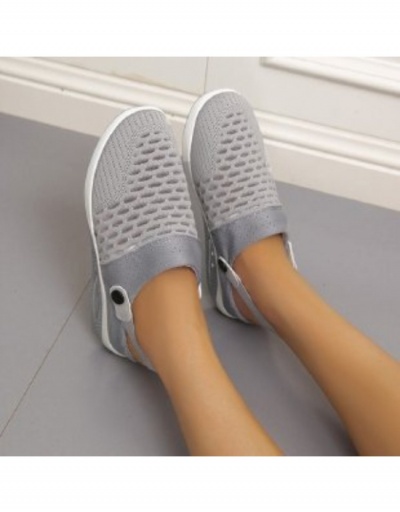 Women Hollow Out Solid Wedge Slippers  #798300 $21.97 USD, Wholesale Fashion Slippers