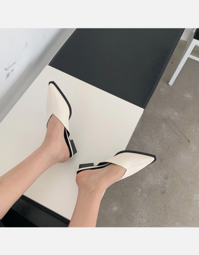 Replica Summer Pointed Design Mules Shoes For Women #798333 $41.55 USD for Wholesale