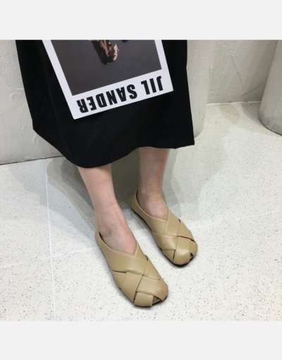 Korean Style Solid Comfortable Flats For Women #798352 $39.42 USD, Wholesale Fashion Flats