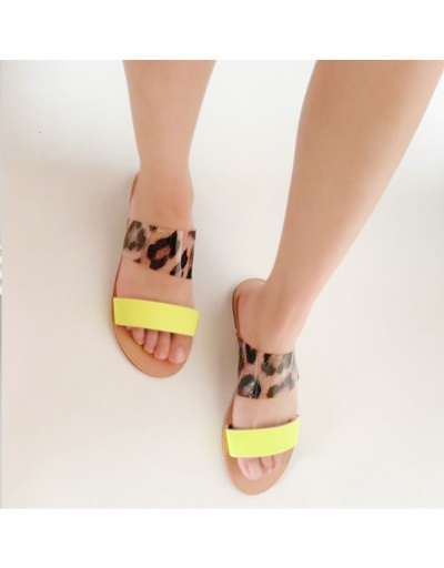 Replica Women Print Casual Flat Slippers  #798357 $16.98 USD for Wholesale