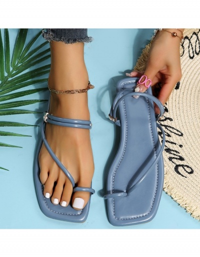 Simple Design Solid Color Hollow Out Beach Slippers  #798404 $19.31 USD, Wholesale Fashion Slippers