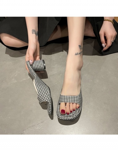  Summer Korean PU Solid Chunky Heels #798407 $24.25 USD, Wholesale Fashion Heels