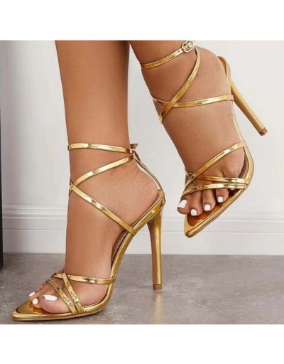 Replica Women Sexy Stiletto Ankle Strap Heels  #798459 $26.53 USD for Wholesale