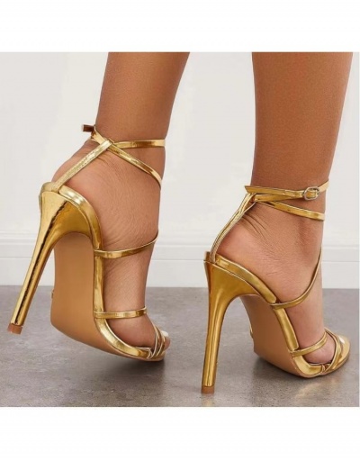 Replica Women Sexy Stiletto Ankle Strap Heels  #798459 $26.53 USD for Wholesale