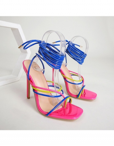 Replica Ladies Crisscross Bandage High Heels #798461 $36.85 USD for Wholesale