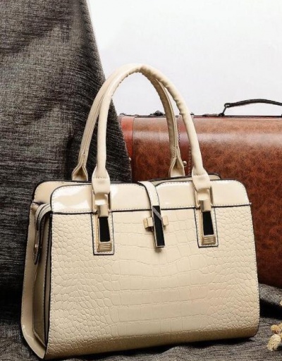 Korean Style Alligator Print  Tote Bag Ladies Handbag #798485 $26.00 USD, Wholesale Fashion Tote Bag