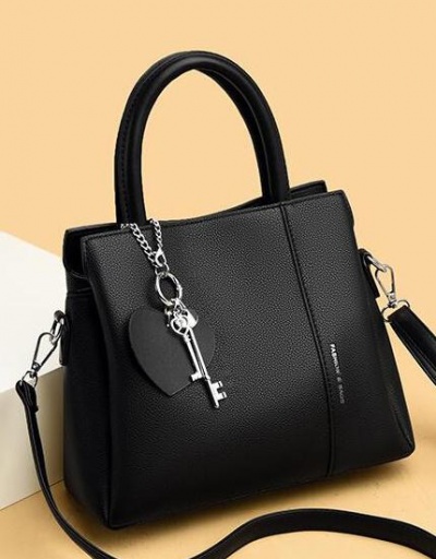 Korean Heart Pendant Ladies Tote Bags For Work #798500 $28.73 USD, Wholesale Fashion Tote Bag