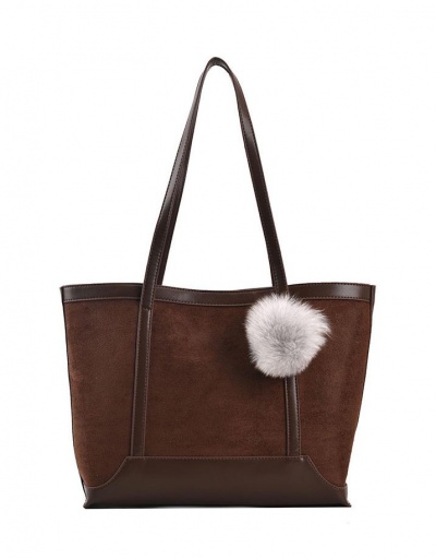 Replica Versatile Brown Shoulder Tote Bags For Women #798510 $25.48 USD for Wholesale