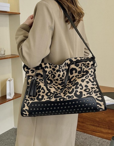 Replica Leopard  Printed Travel Large Tote Bagd For Women #798529 $27.10 USD for Wholesale