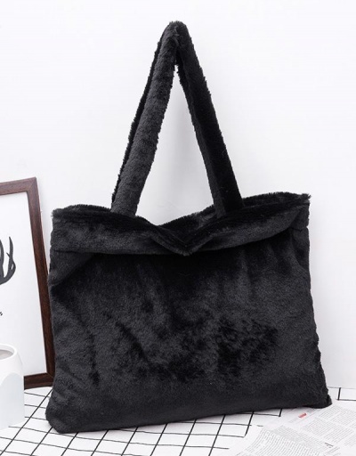 Replica Casual Solid White Tote Bag For Student #798559 $8.76 USD for Wholesale