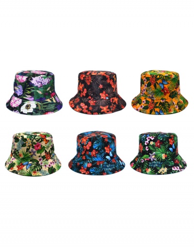 Replica Outdoor Printed Summer Latest Unisex Fisherman Hat #798560 $10.53 USD for Wholesale