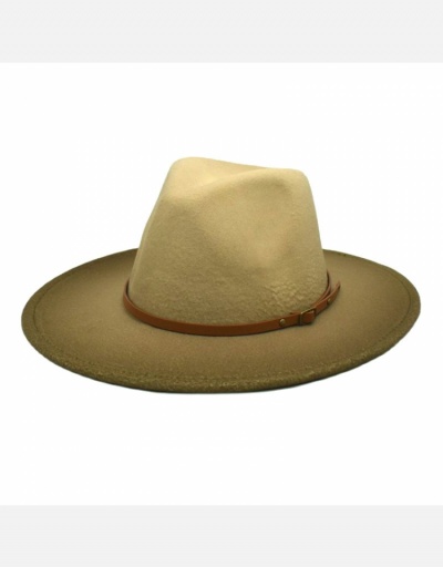 Replica Gentlemen Vintage Gradient Color Unisex Fedora Hat  #798571 $12.38 USD for Wholesale