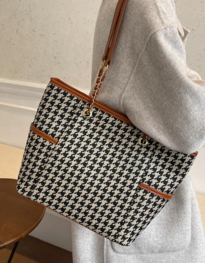 Replica Korean Style Rhinestone  Zipper Large Tote Bag For Work #798579 $23.11 USD for Wholesale