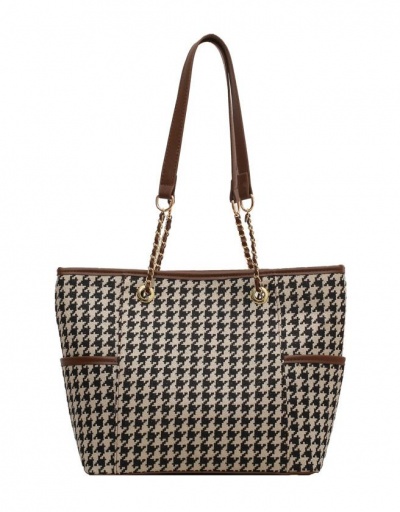 Replica Korean Style Rhinestone  Zipper Large Tote Bag For Work #798579 $23.11 USD for Wholesale