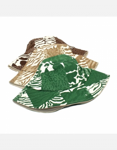 Replica Korean Style Print Cotton Bucket Cap #798580 $11.00 USD for Wholesale