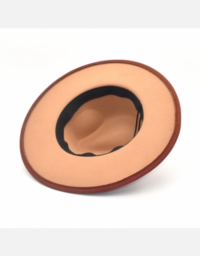 Replica Vintage  Gradient Color Spring Fedora Hat  #798584 $12.48 USD for Wholesale