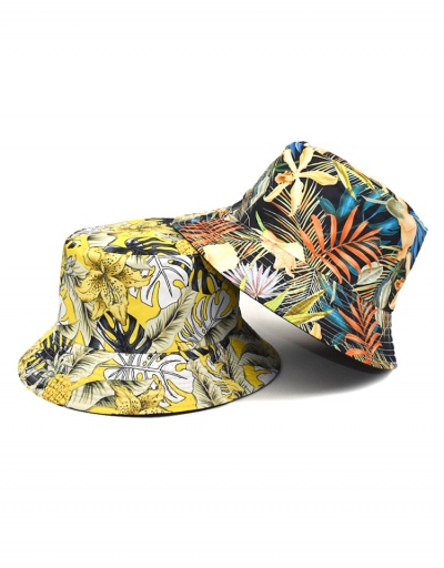 Replica Outdoor Summer Korean Style Printed Fisherman Hat  #798596 $9.31 USD for Wholesale