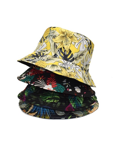 Replica Outdoor Summer Korean Style Printed Fisherman Hat  #798596 $9.31 USD for Wholesale