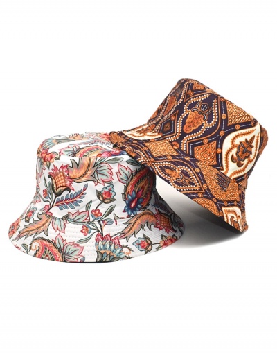 Reversible Printed Summer Leisure Unisex Fisherman Hat #798599 $9.67 USD, Wholesale Fashion Hats