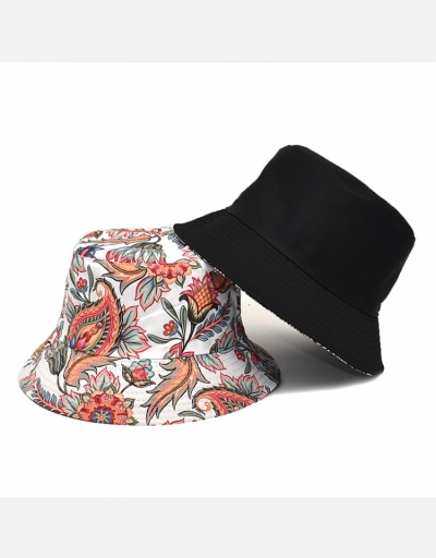 Replica Reversible Printed Summer Leisure Unisex Fisherman Hat #798599 $9.67 USD for Wholesale