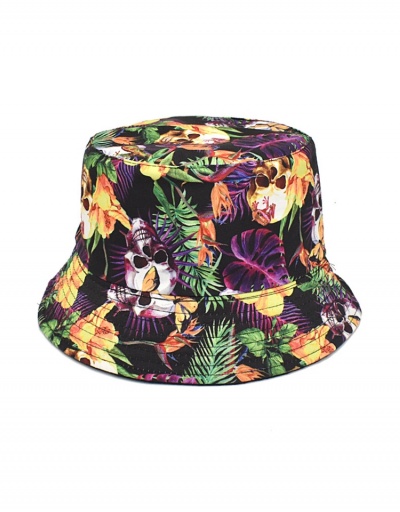 Travel Printed Sun Protection Fisherman Hat For Women  #798607 $10.83 USD, Wholesale Fashion Hats