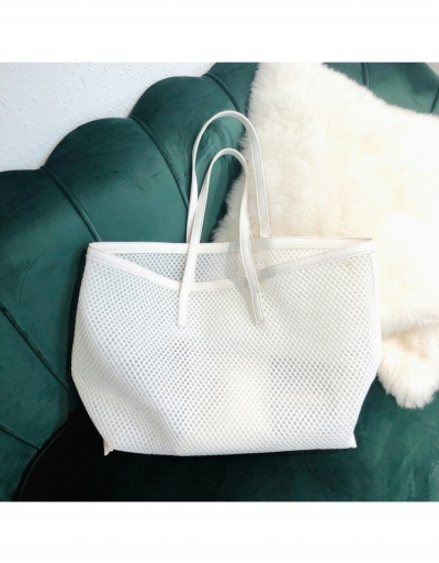 Shopping Solid Hollow Out Open Tote Bags #798609 $14.07 USD, Wholesale Fashion Tote Bag