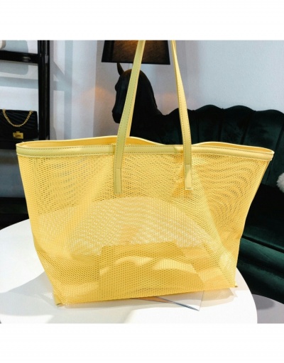 Replica Shopping Solid Hollow Out Open Tote Bags #798609 $14.07 USD for Wholesale