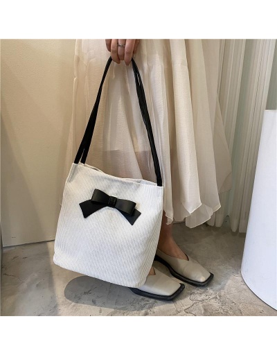 Replica  Fashion Cute Bow Tie Patch Street Tote Bags For Ladies #798624 $10.33 USD for Wholesale