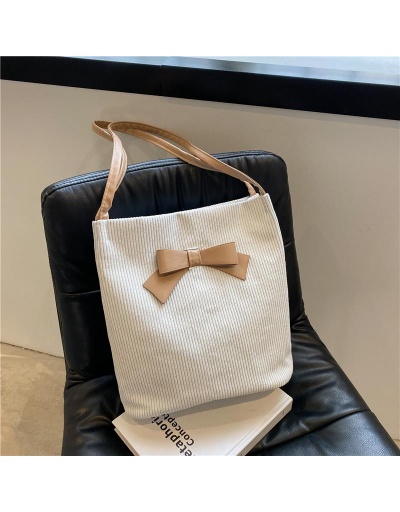 Replica  Fashion Cute Bow Tie Patch Street Tote Bags For Ladies #798624 $10.33 USD for Wholesale