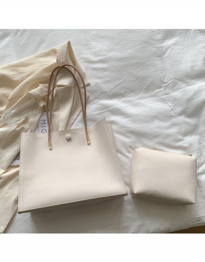  Casual PU Simple One Shoulder Tote Bags #798628 $12.74 USD, Wholesale Fashion Tote Bag