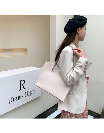 Replica  Casual PU Simple One Shoulder Tote Bags #798628 $12.74 USD for Wholesale