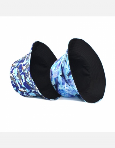 Replica Fish Printed Unisex Fisherman Sun Hat  #798629 $10.03 USD for Wholesale