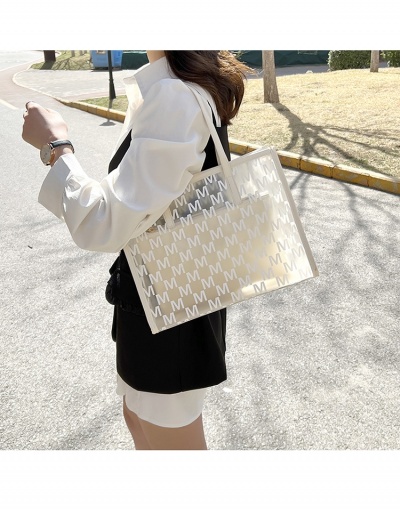 Replica PVC Transparent Tote Bag Sets For Women #798631 $20.83 USD for Wholesale