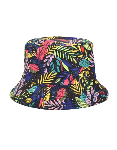 Summer Unisex Leaf Printed Fisherman Hat  #798632 $10.43 USD, Wholesale Fashion Hats