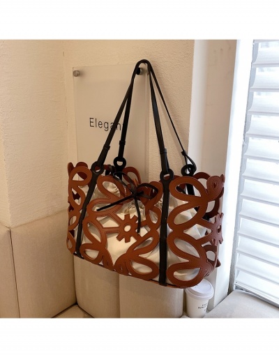  Casual  Out Large Capacity Hollowed Out Shoulder Bag #798635 $45.06 USD, Wholesale Fashion Tote Bag