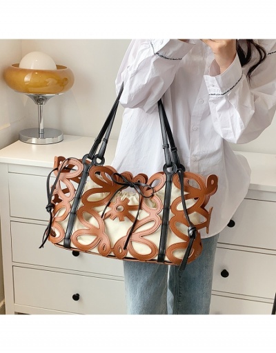 Replica  Casual  Out Large Capacity Hollowed Out Shoulder Bag #798635 $45.06 USD for Wholesale