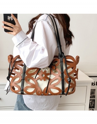 Replica  Casual  Out Large Capacity Hollowed Out Shoulder Bag #798635 $45.06 USD for Wholesale