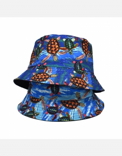 Replica Summer Sea Turtles Printed Bucket Hat #798638 $10.23 USD for Wholesale