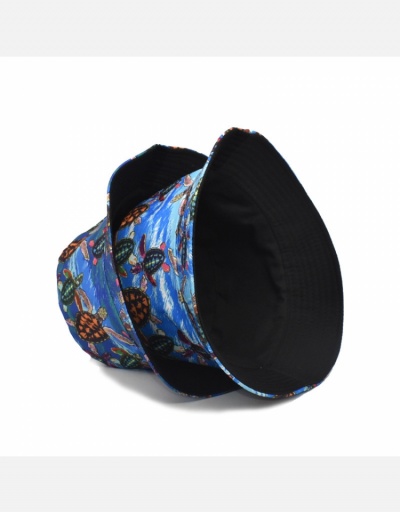 Replica Summer Sea Turtles Printed Bucket Hat #798638 $10.23 USD for Wholesale