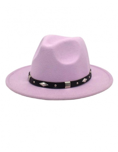 Replica Contrast Color Fashion Women Men Jazz Hats #798642 $11.65 USD for Wholesale