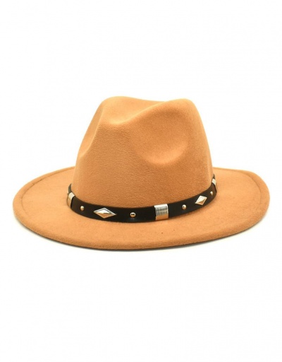 Replica New Woolen Stage Perform Fedora Vintage Hats #798644 $12.58 USD for Wholesale