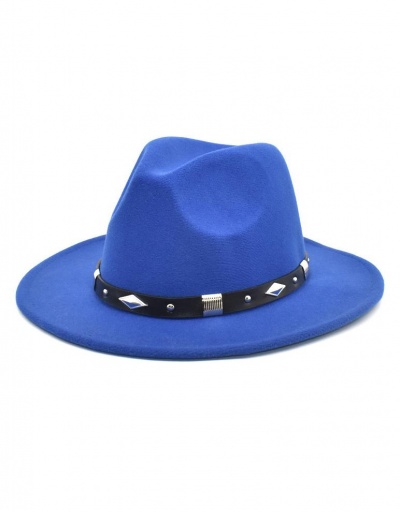 Replica Vintage Stylish Unisex Jazz Fedora Hats #798646 $12.12 USD for Wholesale