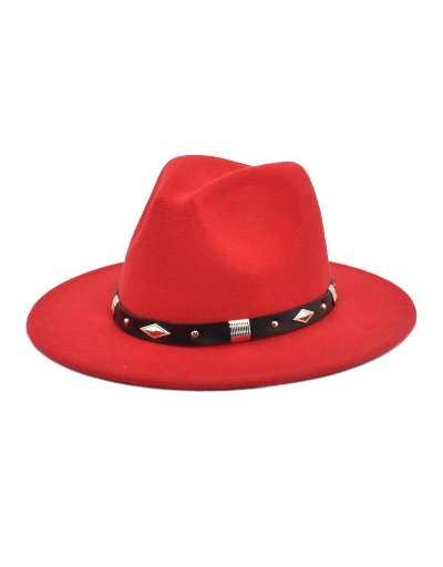 Replica Vintage Stylish Unisex Jazz Fedora Hats #798646 $12.12 USD for Wholesale