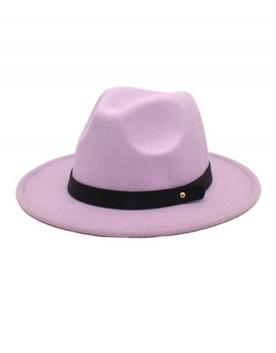 Replica British Style Woolen Felt Wide Brim Fedora Hat #798648 $11.54 USD for Wholesale