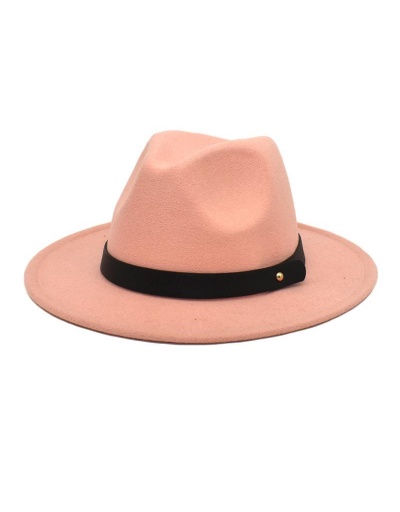 Replica British Style Woolen Felt Wide Brim Fedora Hat #798648 $11.54 USD for Wholesale