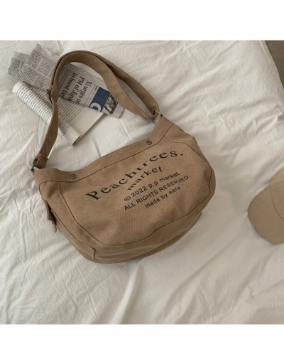 Casual Travel Letter Print Canvas Shoulder Tote Bags #798649 $16.90 USD, Wholesale Fashion Tote Bag