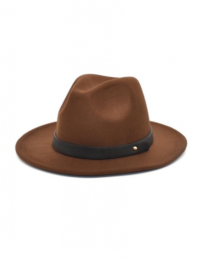 Replica Jazz Felt Hats For Women And Men Fedora #798650 $11.54 USD for Wholesale