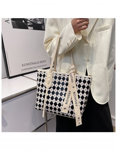 Replica  Versatile Rhombus Lattice Easy Matching Tote Bag For Women #798664 $20.03 USD for Wholesale